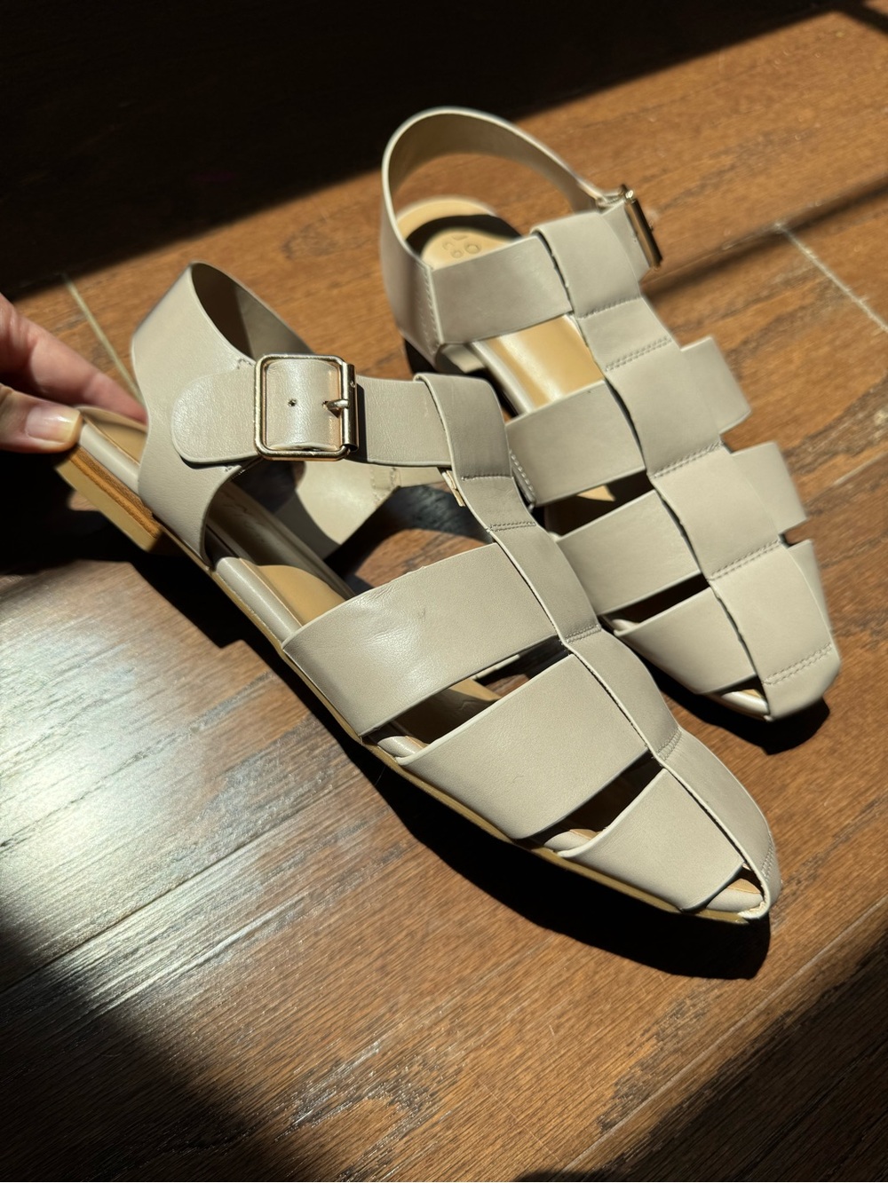 Women's Neutral Beige Fisherman Sandals